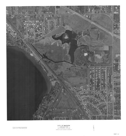 1968 Aerial Photograph of Warner Lagoon