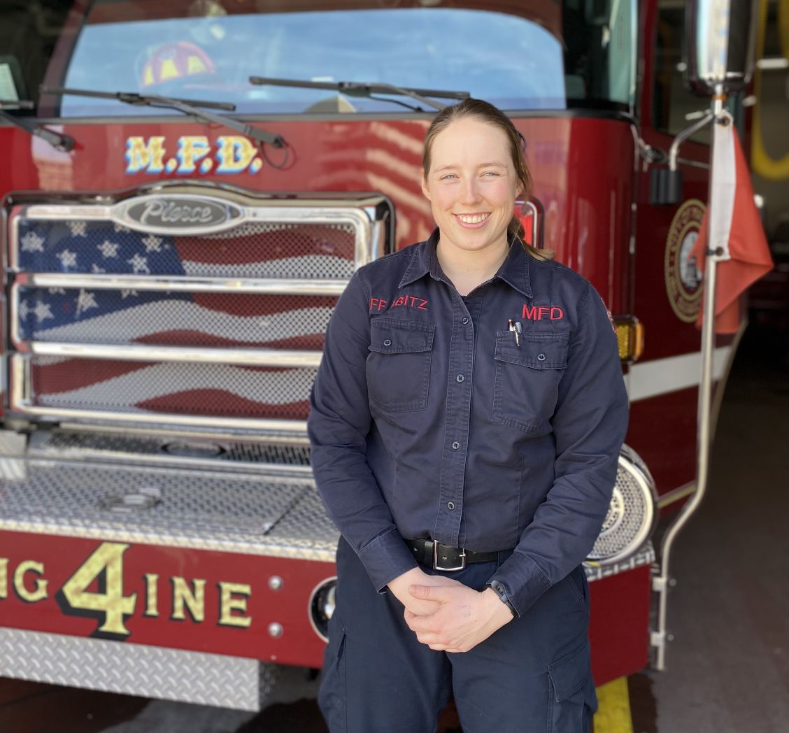 Firefighter/EMT Liz Abitz