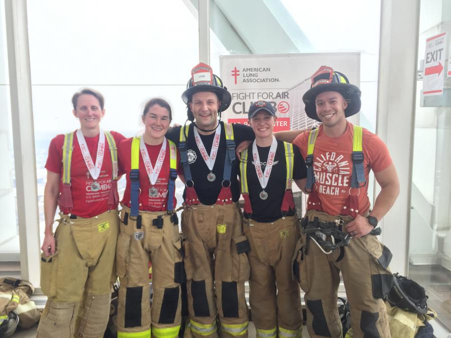 Team Madison Fire with Medals