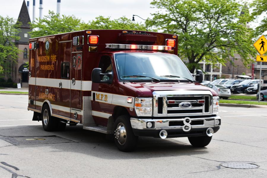 City of Madison ambulance
