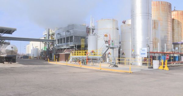 REG's biodiesel fuel plant.