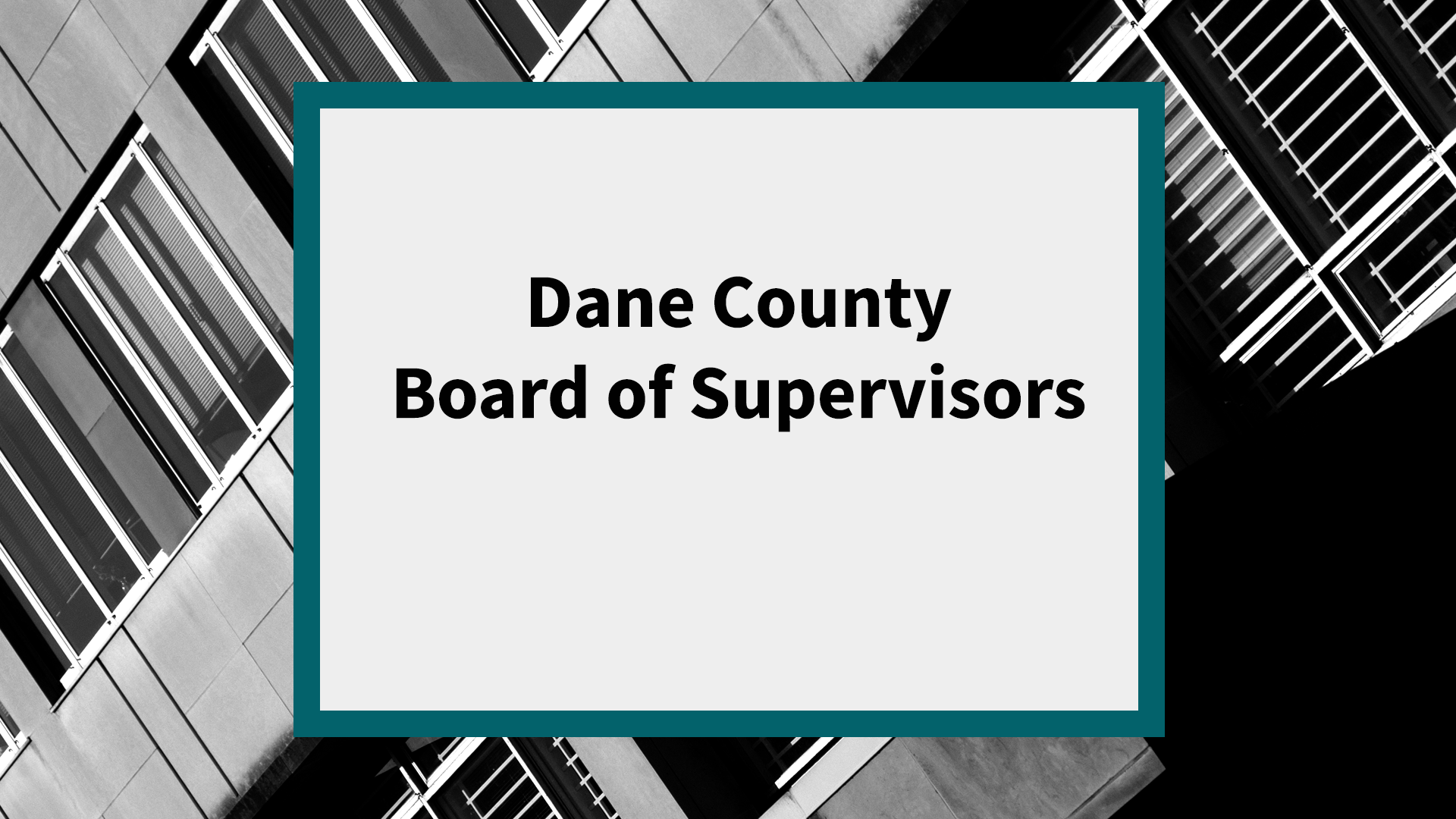 Dane County Board of Supervisors