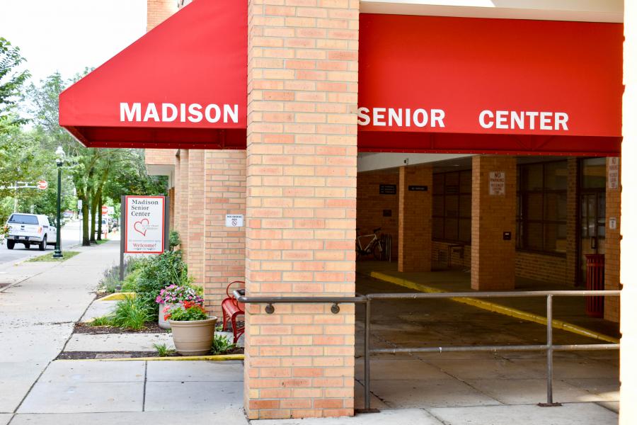 Madison Senior Center entrance,  photo credit: City of Madison