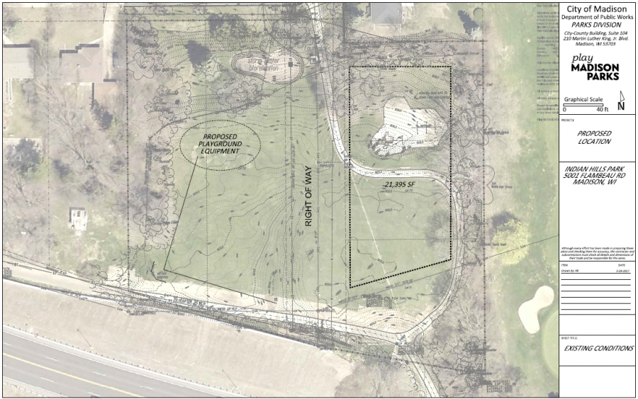 Proposed Garden Site - Indian Hills Park