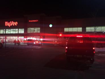 MFD trucks outside HyVee