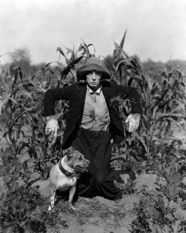 Buster Keaton as "The Scarecrow"