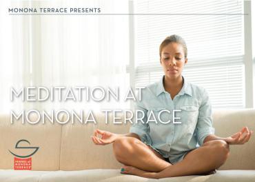 Female practicing meditation in seated pose