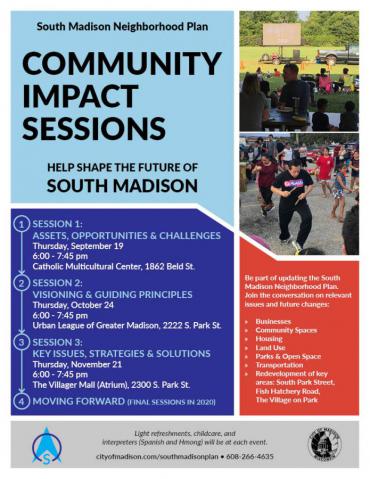 South Madison Community Impact Sessions 