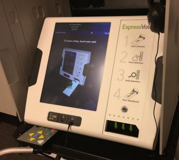 ExpressVote accessible voting device