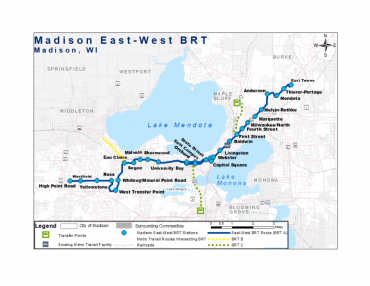 BRT proposed routing