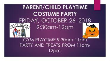 Parent/Child Play Time Costume Party