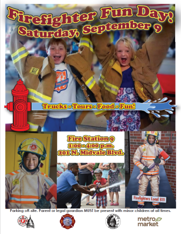 Firefighter Fun Day poster