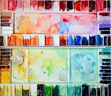 Learn to paint with watercolor!