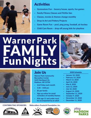 Warner Park Family Fun Night