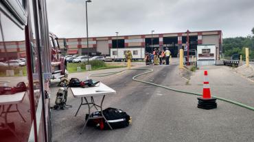 Firefighters respond to HazMat call at Pellitteri Waste System