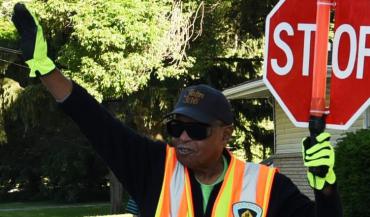 Image of Crossing Guard in action