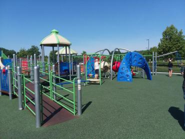 inclusive playground at elver park