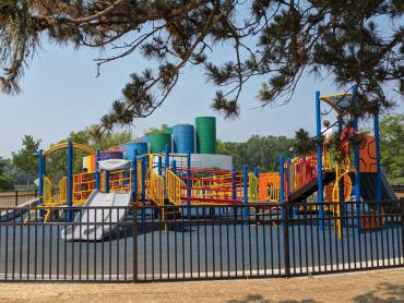 accessible playground warner park