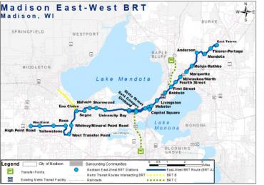 BRT map