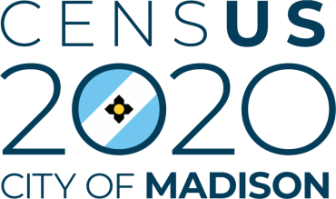 Logo for City of Madison Census 2020 project