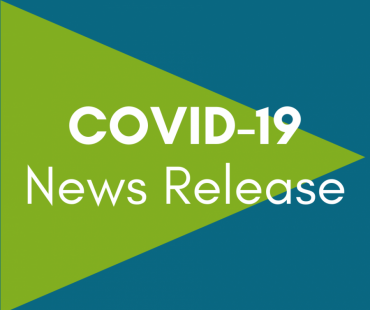 Graphic that says "COVID-19 News Release"