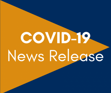 Graphic that says: COVID-19 News Release