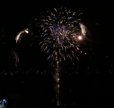 Fireworks at Shake The Lake