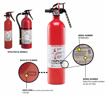Kidde Fire Extinguishers With Plastic Handles