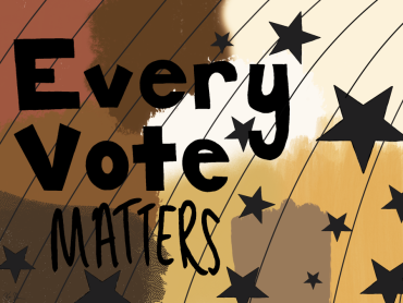 Artwork for Every Vote Matters sticker