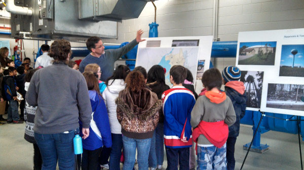 3rd graders tour Madison water well