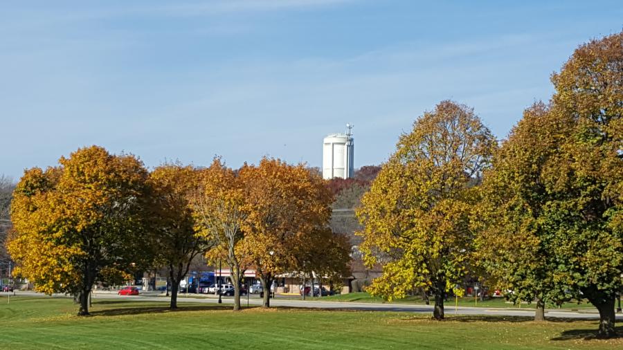 Lake View Water Tower from Warner Park