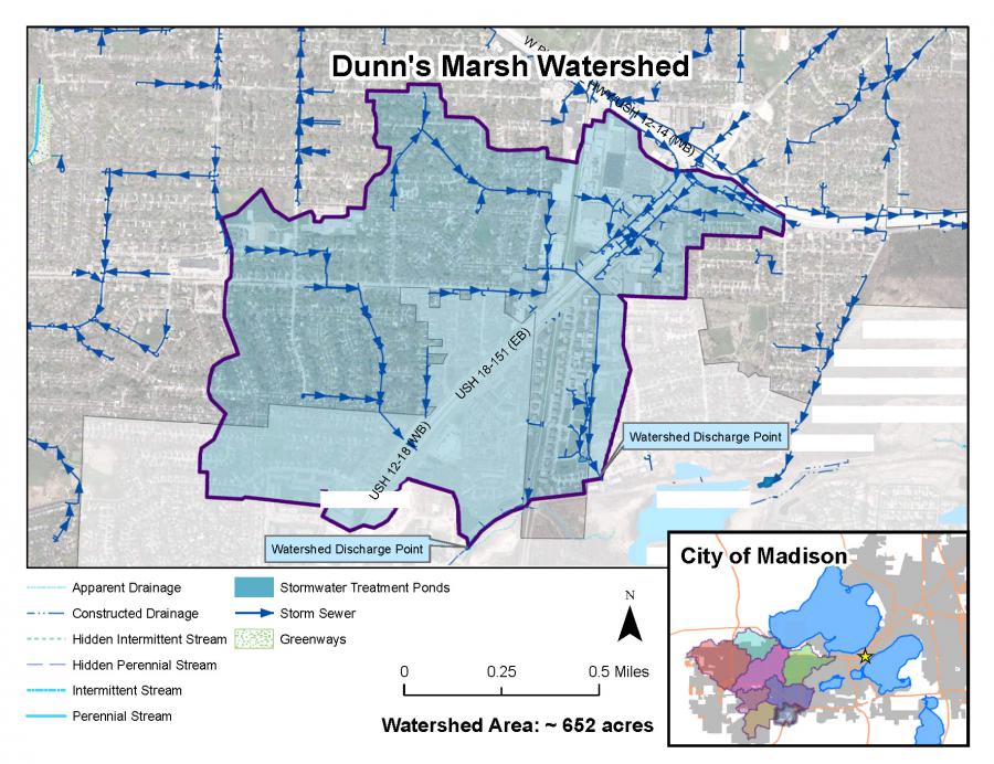 Dunn's Marsh Watershed Study Area