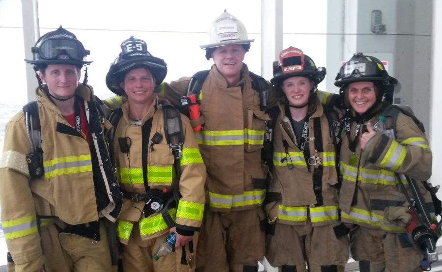 Madison Fire Air Climb Team