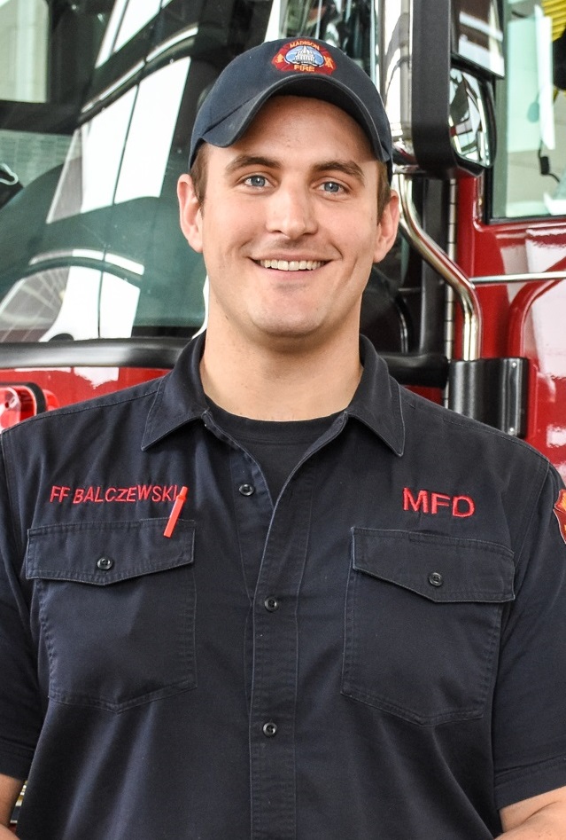 Firefighter Casey Balczewski