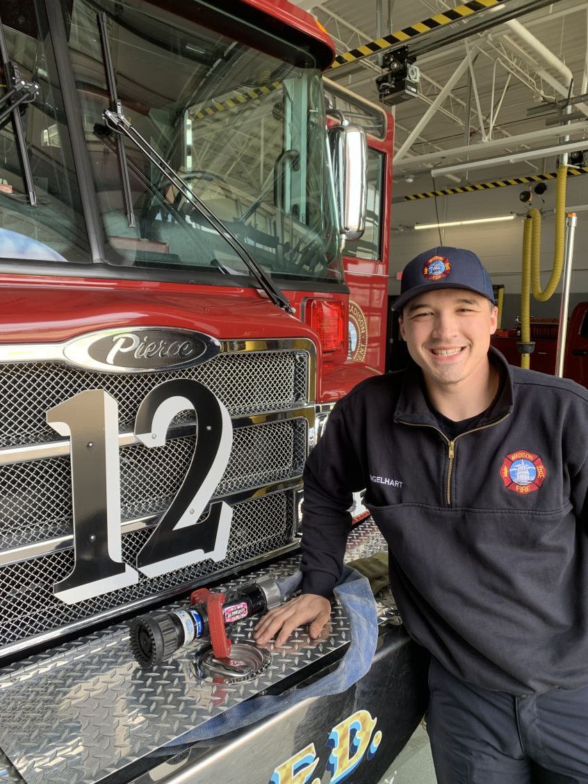 Firefighter/EMT Noah Engelhart