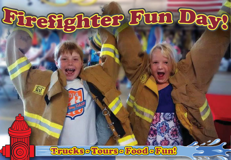 Firefighter Fun Day kids