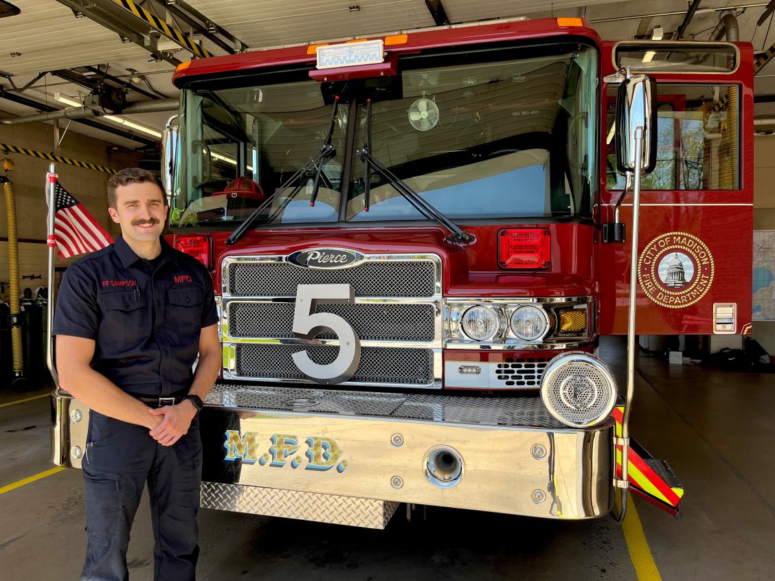 Firefighter/EMT Dan Sampson
