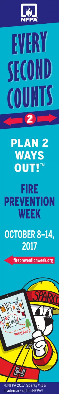 Fire Prevention Week banner