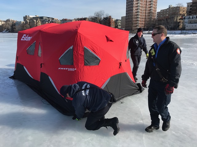 Dive Team tent