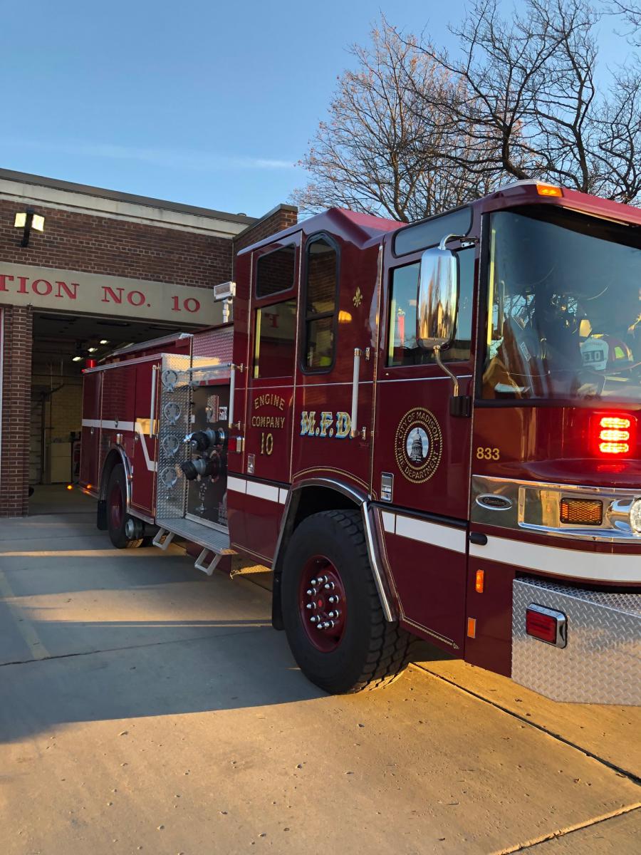 New Engine 10 responding to first call