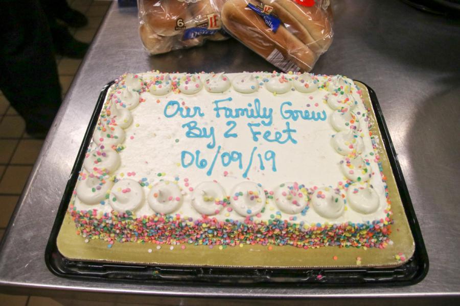 Special cake for the Berna family