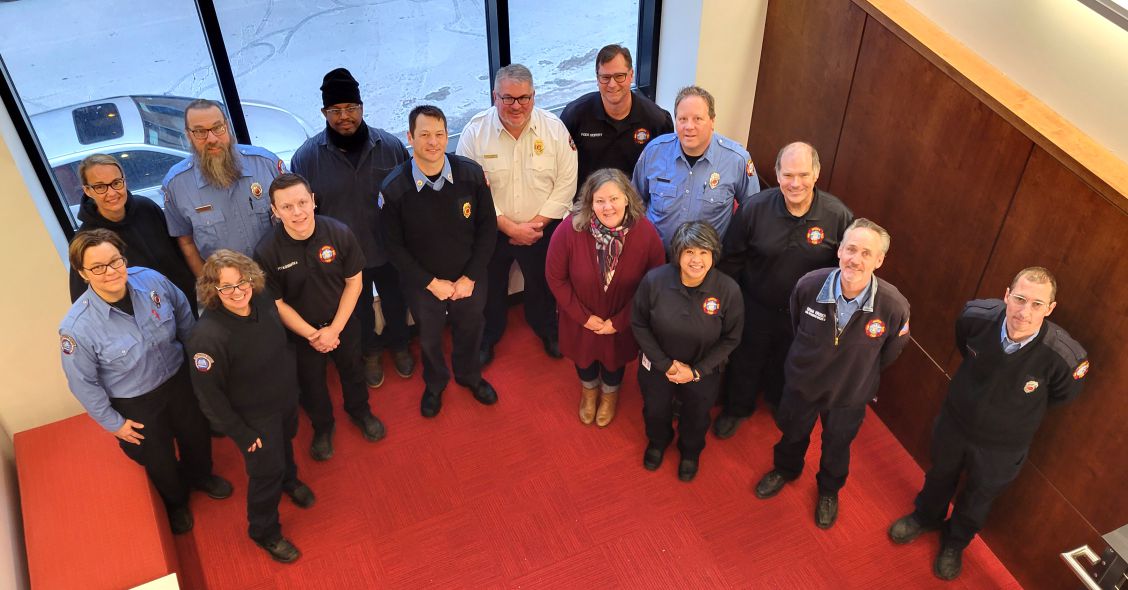 Ruckriegel and the Fire Prevention staff