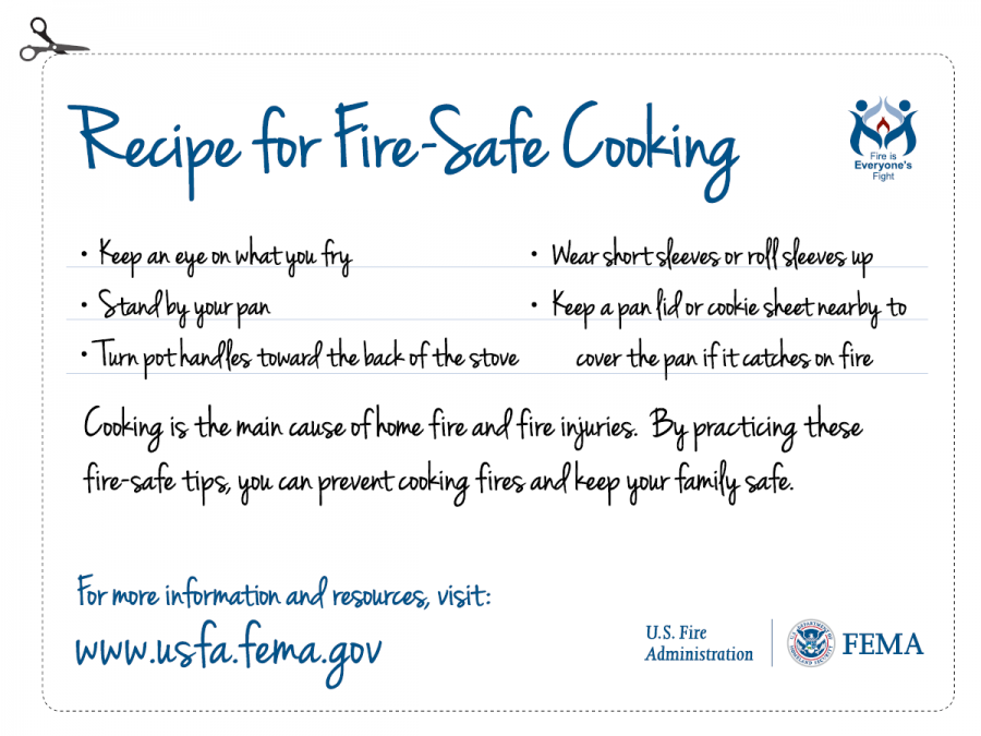 Recipe for a safe Thanksgiving graphic