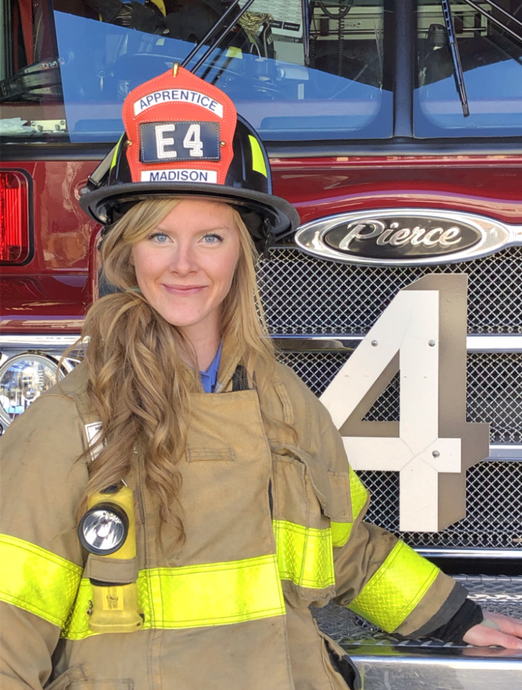 Firefighter Lexi Wagner