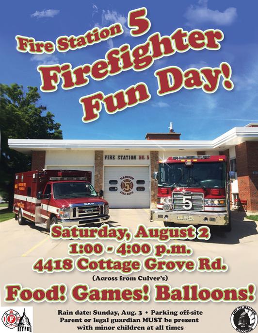 Fire station 5 firefighter fun day