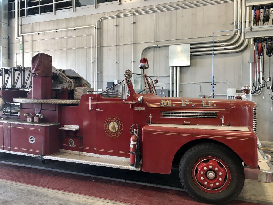 Retired 1959 Pirsch Madison Fire Ladder Truck