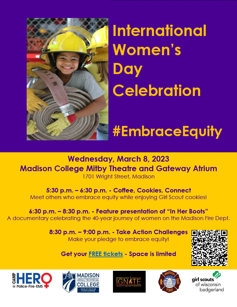 International Women's Day event invitation