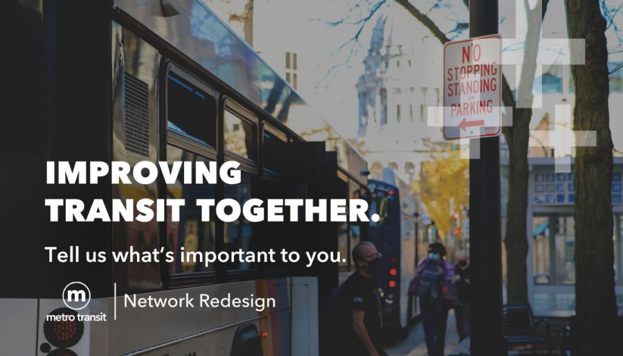 Improving transit together. Tell us what's important to you.