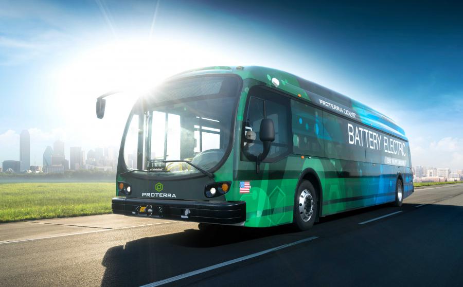 Proterra all electric buses