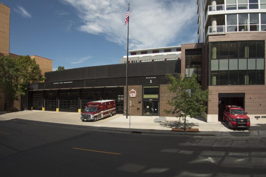 Fire Station One - Serving the downtown area, including the Capitol Square and UW-Madison campus.